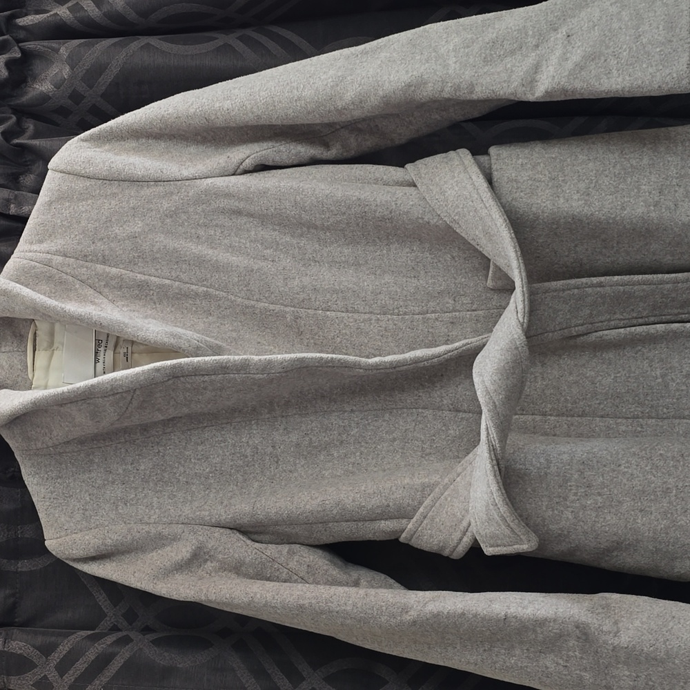 Aritzia Wilfred Long Wool Coat